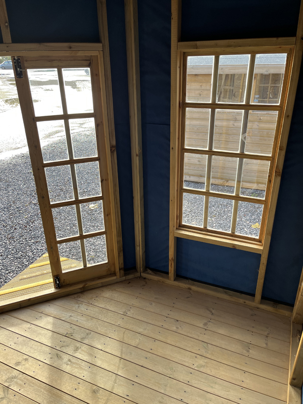 8x8 Corner Pent Summerhouse Internal 1 8x8 Corner Pent Summerhouse Internal 1